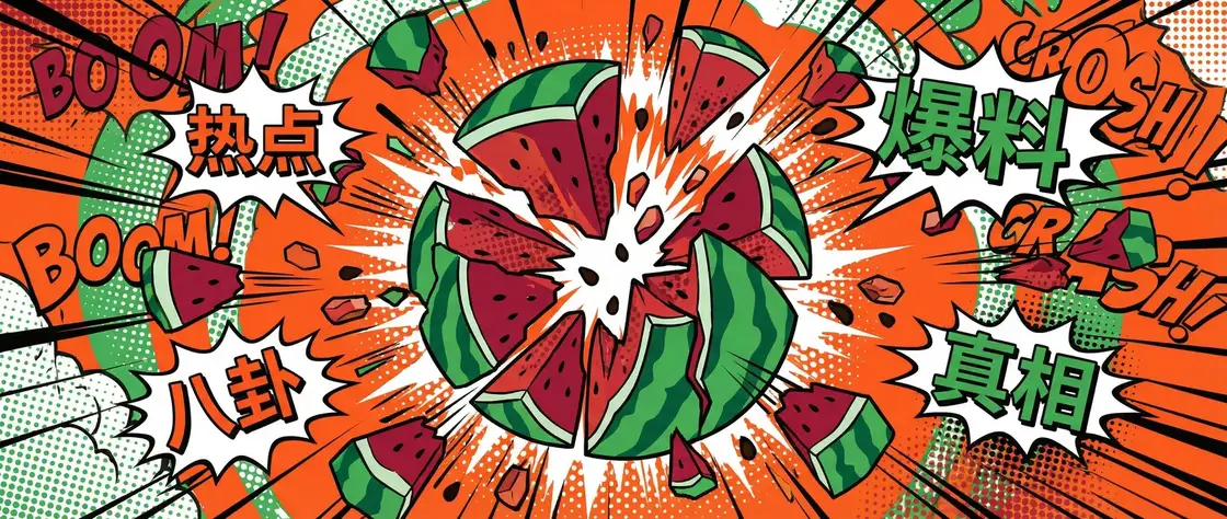 国外泑交 今日头瓜爆炸漫画横幅